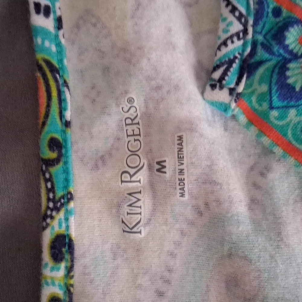 Kim Rogers Multicolor Patterned Tunic - Picture 2 of 3